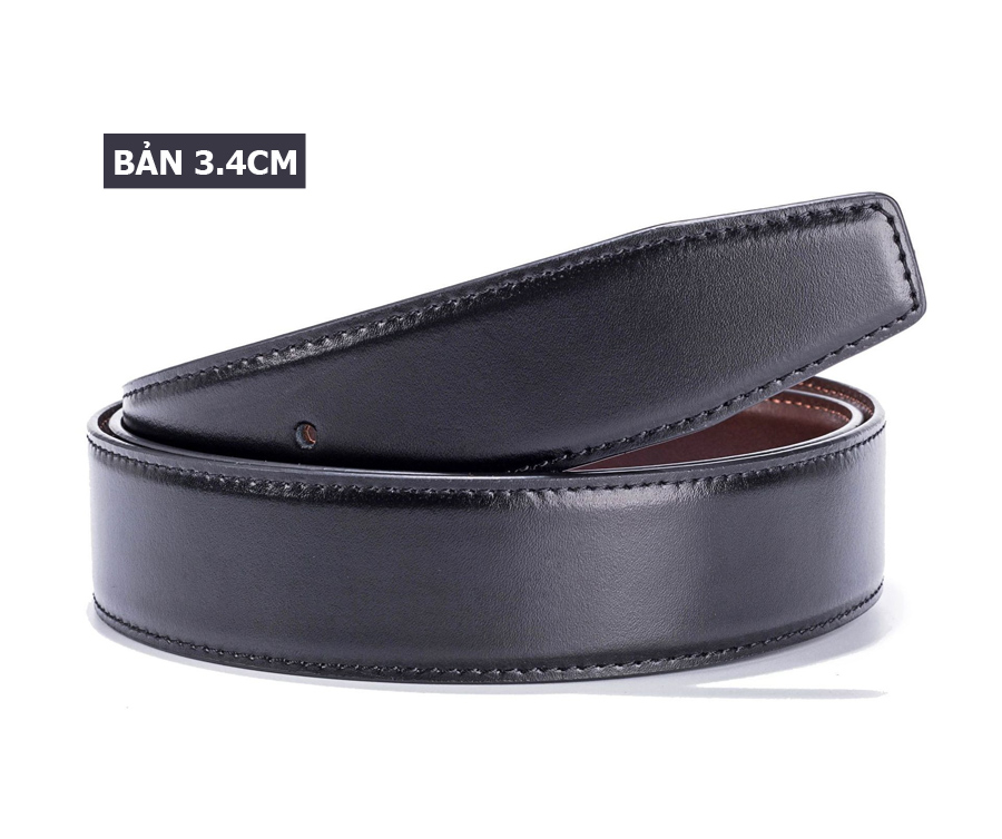 Dây thắt lưng nam bản 2.9cm khóa lỗ D2M2900