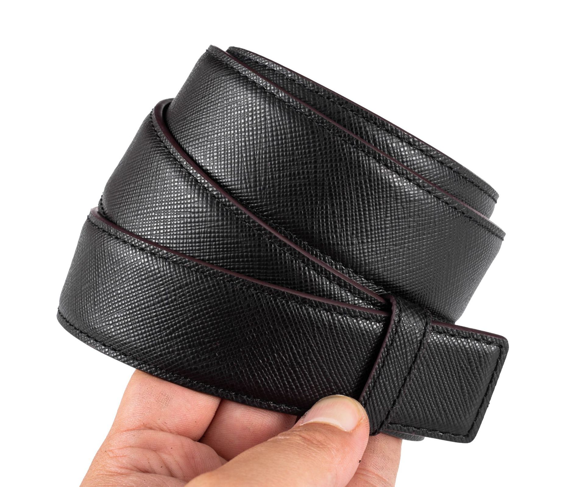 Dây thắt lưng khóa lỗ không mặt bản 3.2cm KL3201