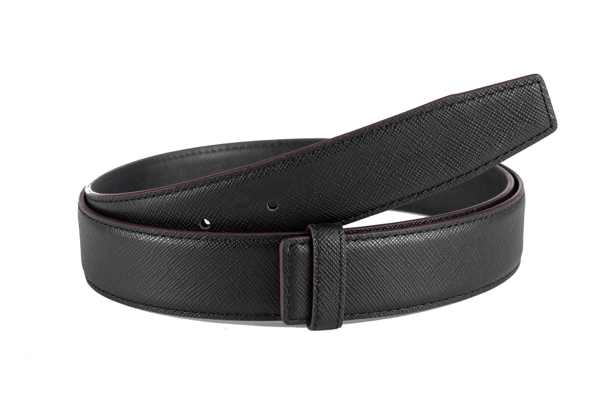 Dây thắt lưng khóa lỗ không mặt bản 3.2cm KL3201