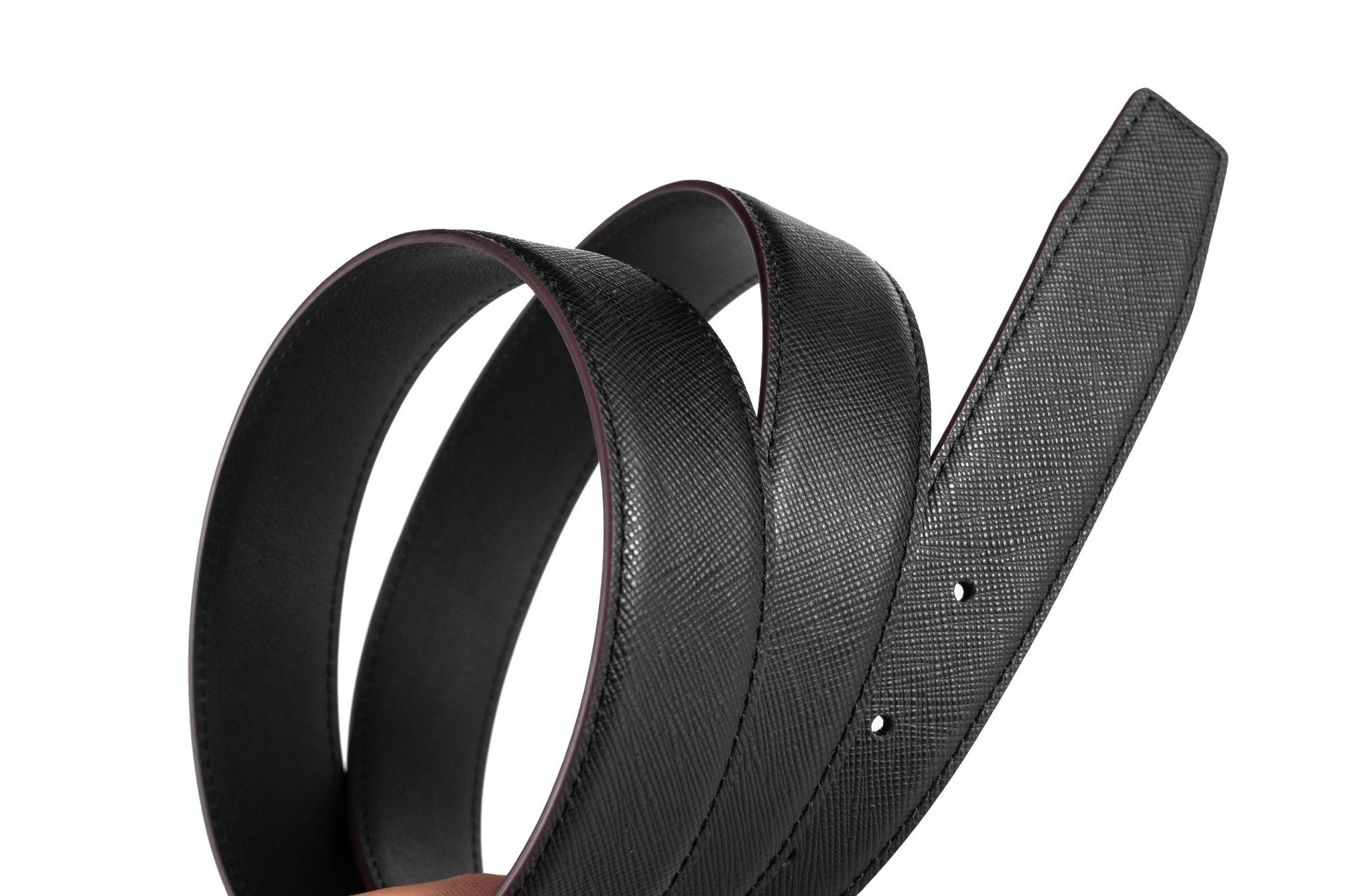 Dây thắt lưng khóa lỗ không mặt bản 3.2cm KL3201