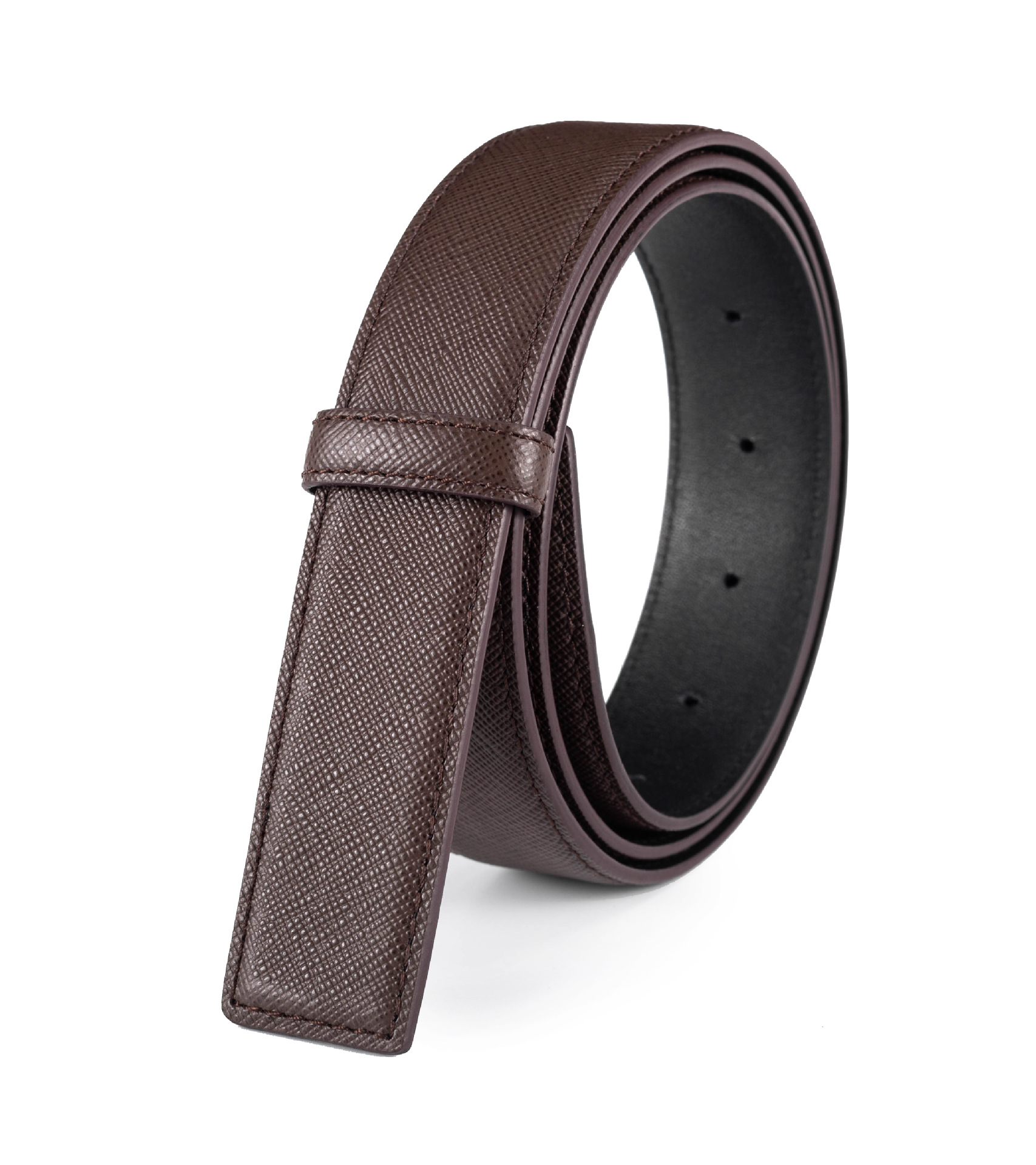 Dây thắt lưng khóa lỗ không mặt bản 3.2cm KL3201