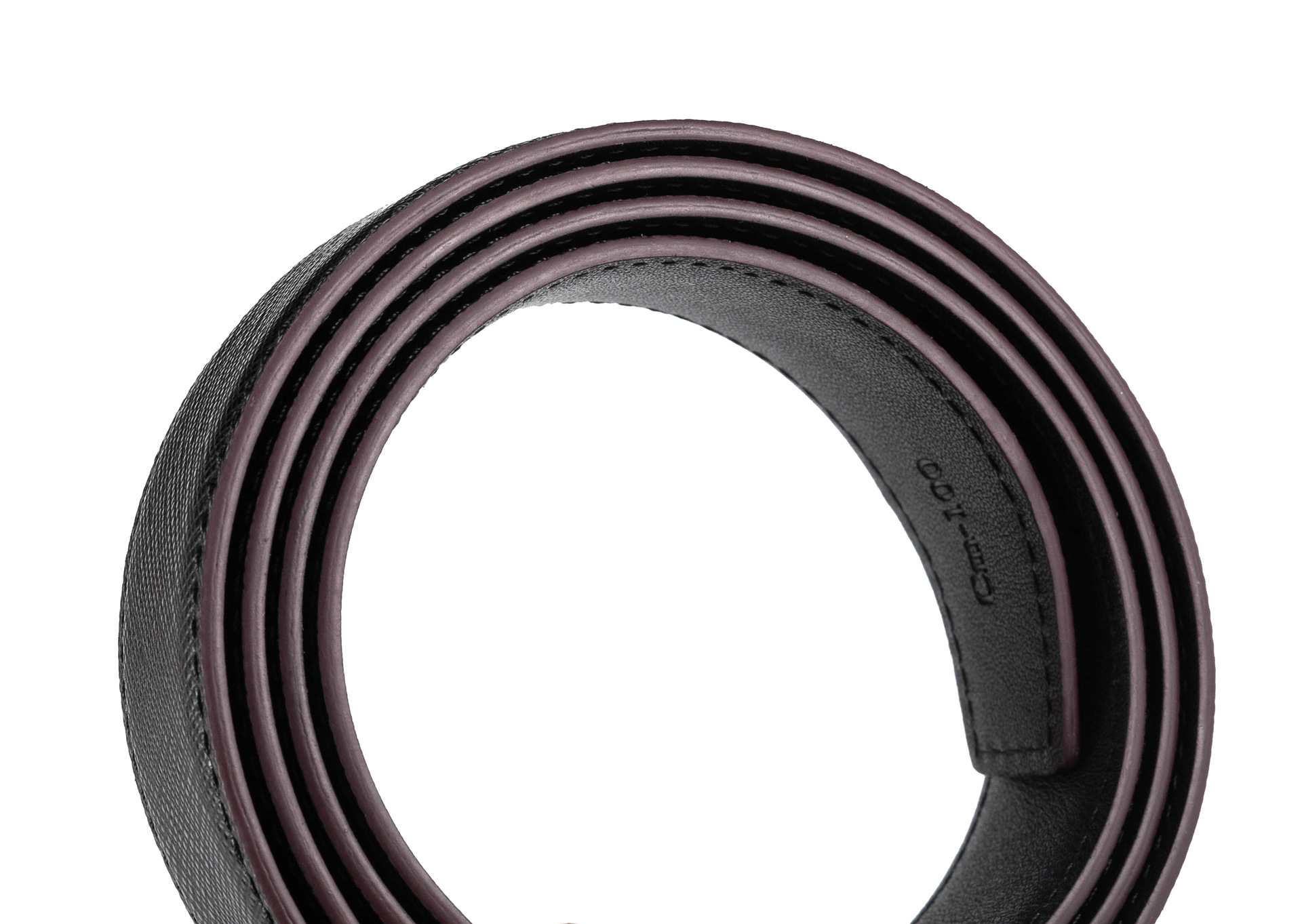 Dây thắt lưng khóa lỗ không mặt bản 3.2cm KL3201