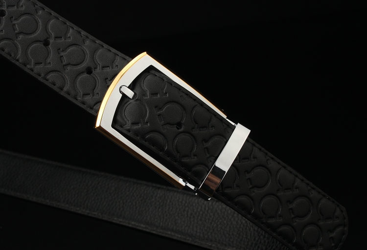 Dây thắt lưng nam không mặt khóa lỗ KL3402