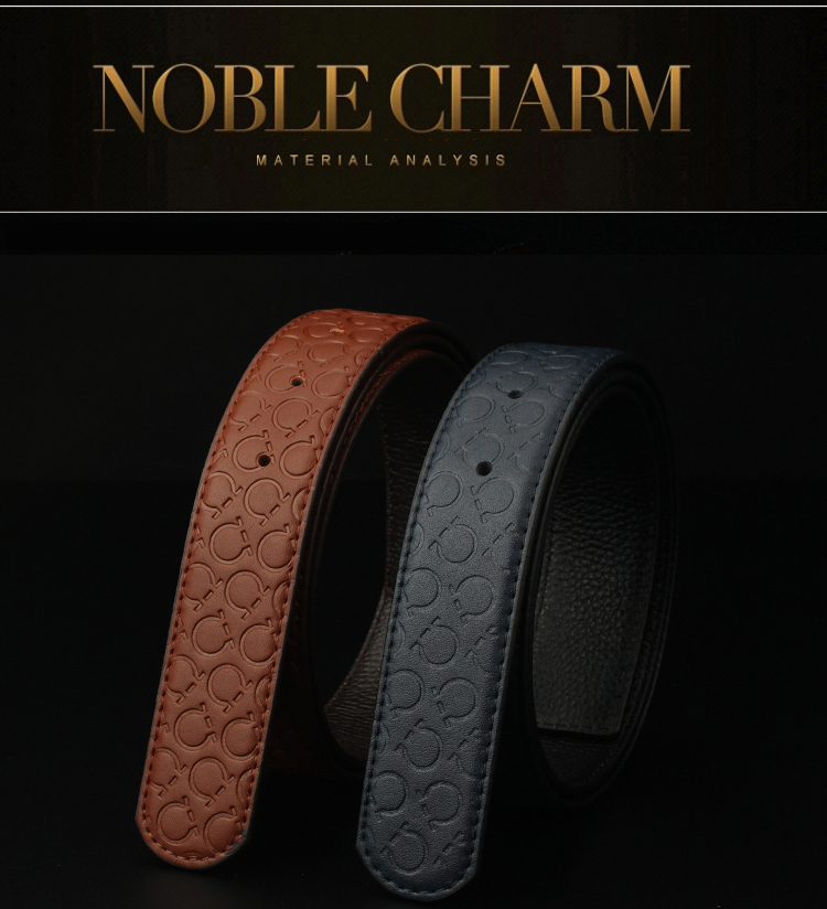 Dây thắt lưng nam không mặt khóa lỗ KL3402