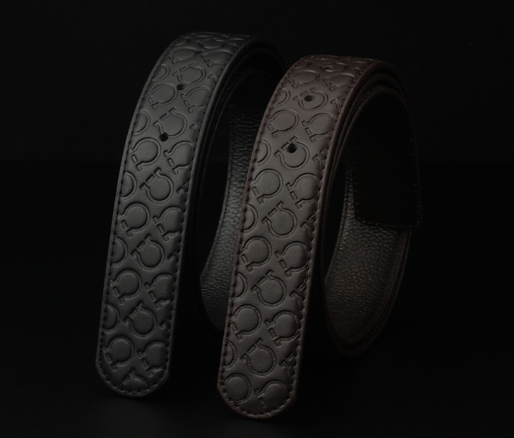 Dây thắt lưng nam không mặt khóa lỗ KL3402