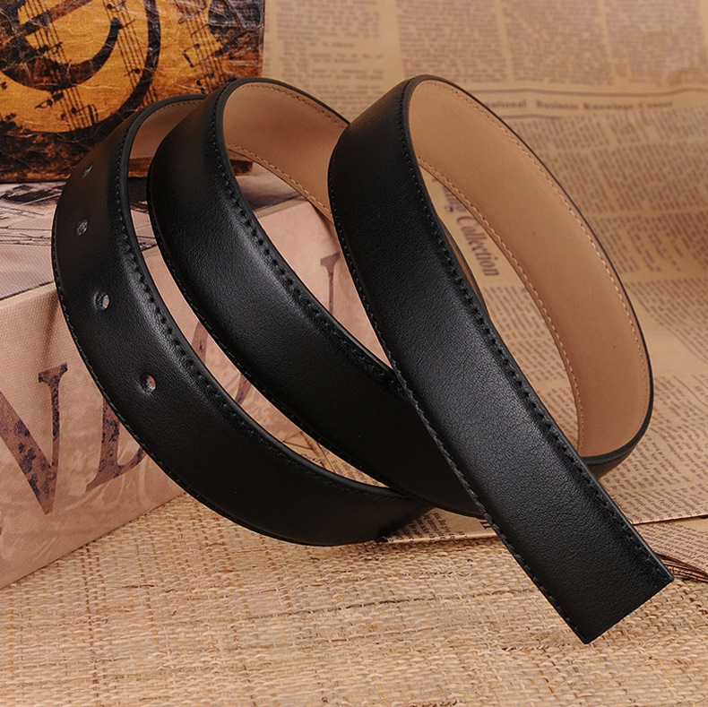 Thắt lưng nam không mặt khóa lỗ KL3403