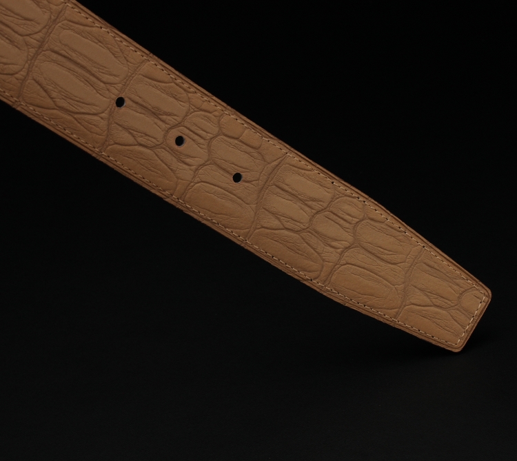 Dây thắt lưng không mặt vân cá sấu KL3404