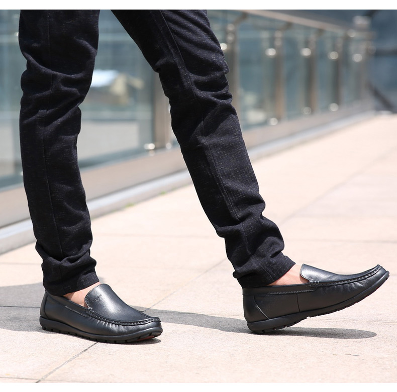 Giày lười nam cao cấp hiệu Septwolves phong cách thời trang GN001