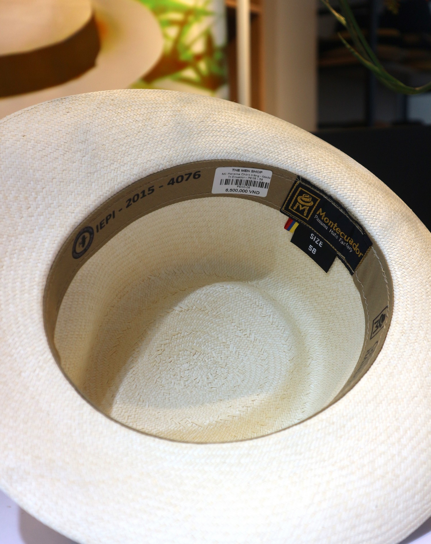 Mũ Panama Chính Hãng - Made In Ecuador - PE05
