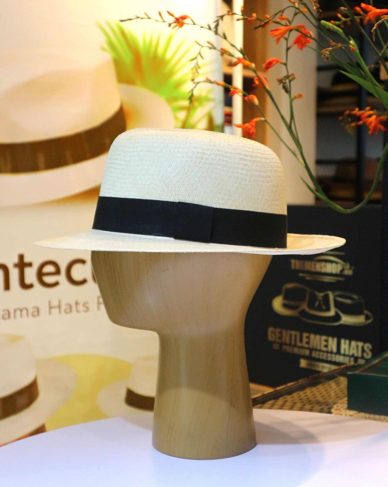 Mũ panama Ecuador hiệu MontEcuadorHats PE19