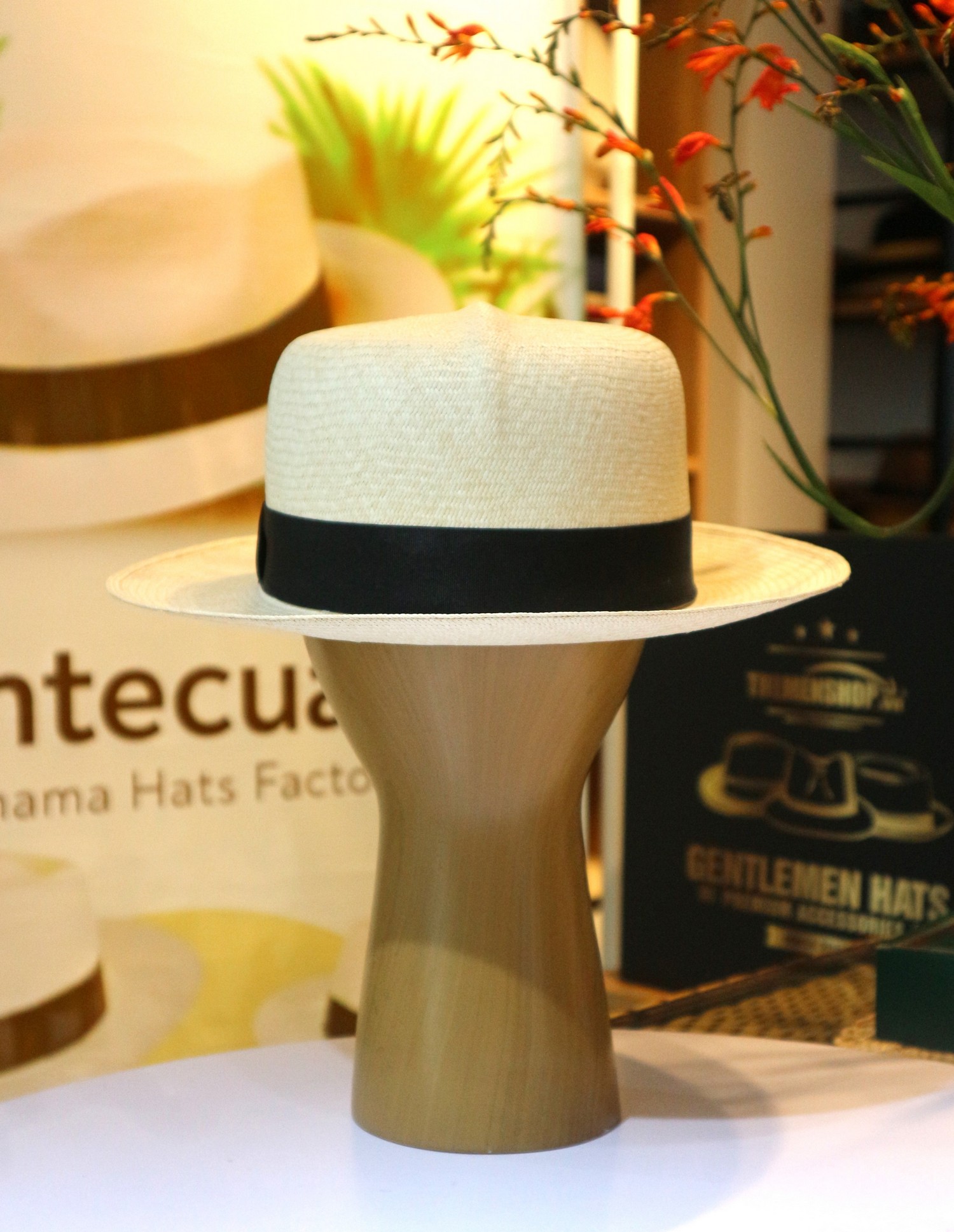 Mũ panama Ecuador hiệu MontEcuadorHats PE19