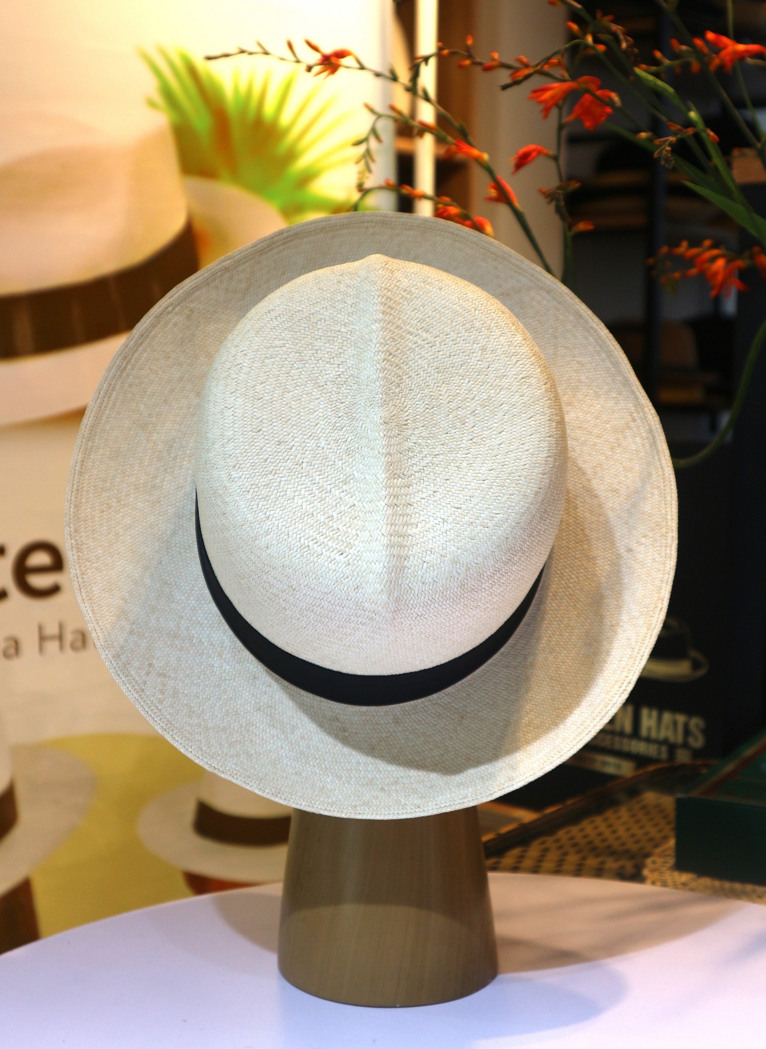 Mũ panama Ecuador hiệu MontEcuadorHats PE19