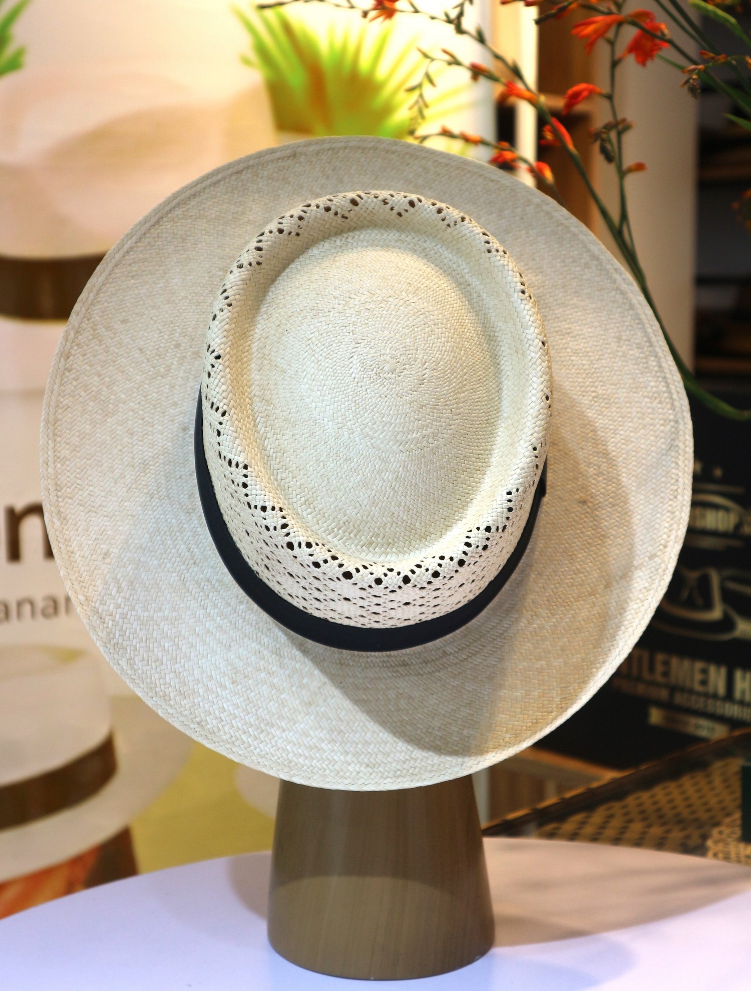 Mũ panama chính hãng dáng Gambler Sport PE20