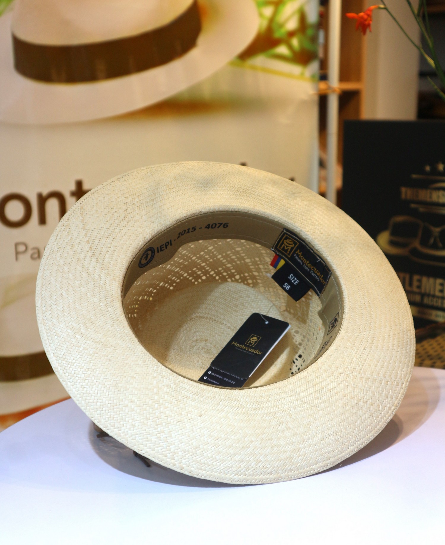 Mũ panama chính hãng dáng Gambler Sport PE20