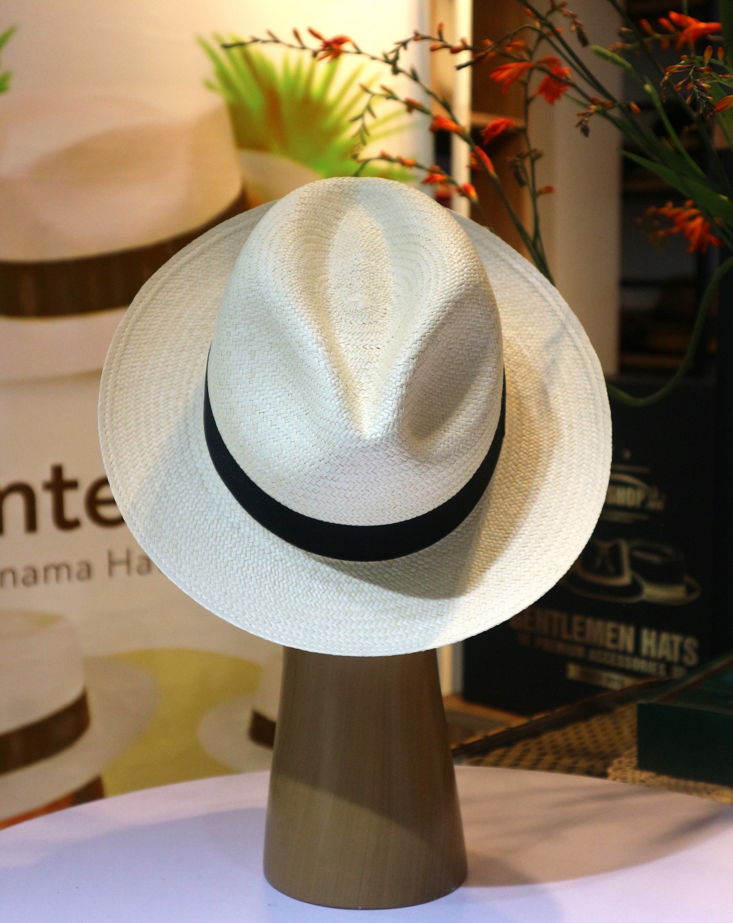 Mũ panama MontEcuadorHats kiểu dáng Cuban PE22