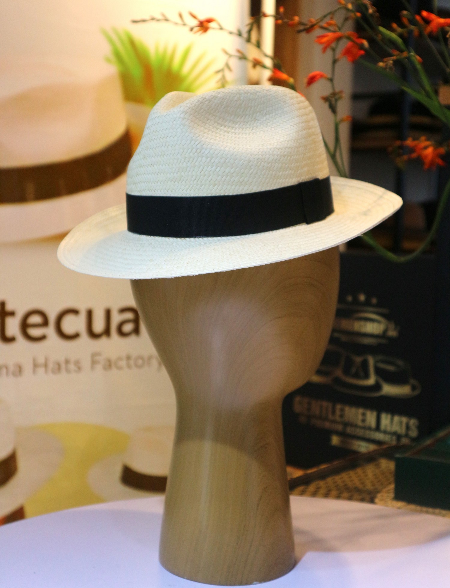 Mũ panama MontEcuadorHats kiểu dáng Cuban PE22