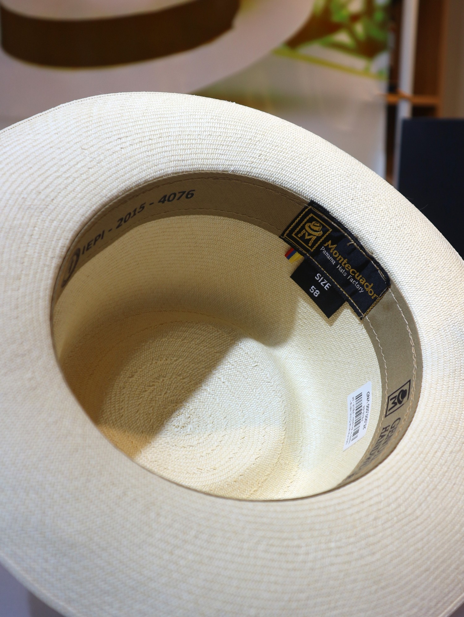 Nón Panama Chính Hãng - Made In Ecuador - PE06