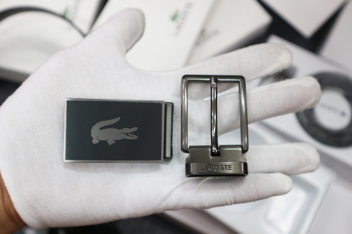 Thắt lưng nam hàng hiệu 2 mặt khóa DLC01