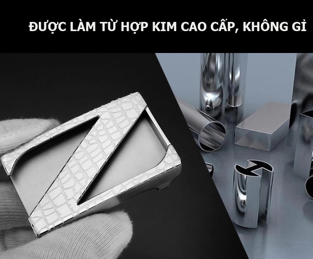 Mặt khóa thắt lưng nam khóa tự động MKG3504