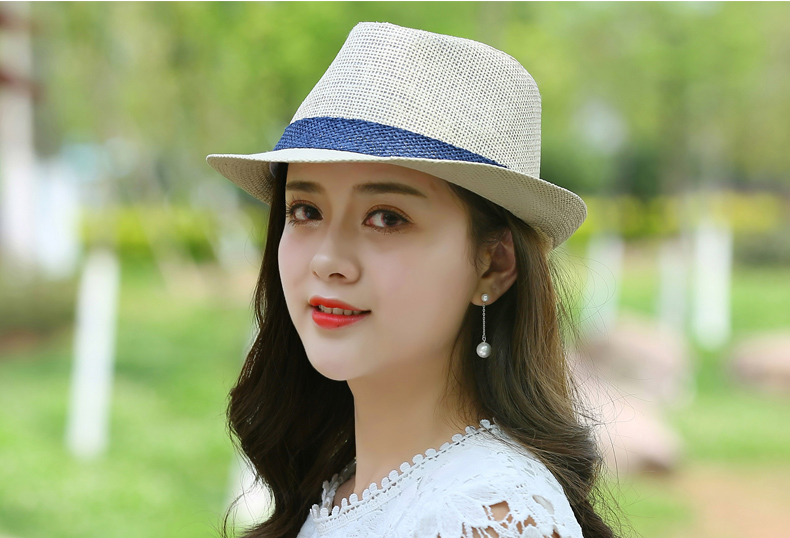 Nón rơm nam trẻ trung vành 3.5cm MP028