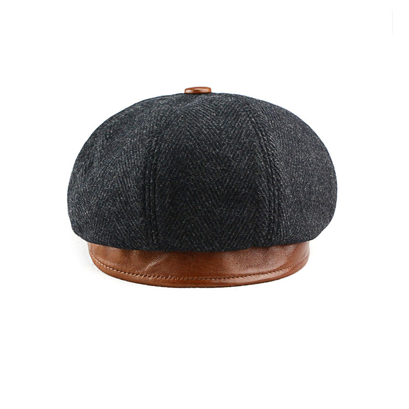 Mũ beret nam kiểu dáng thời trang mã BR008