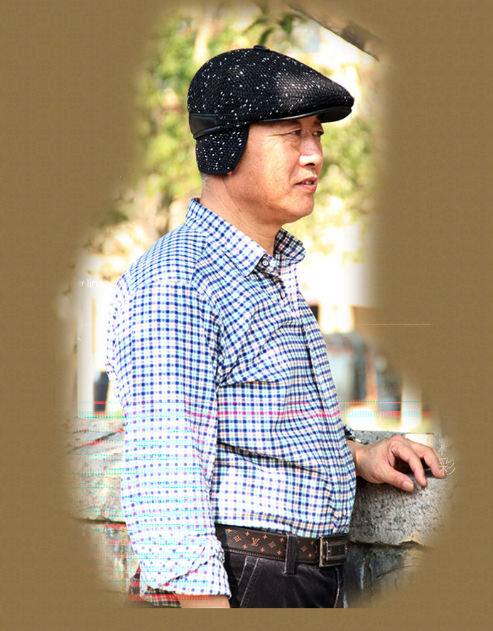 Mũ beret nam nam trung niên đẹp LTM-010