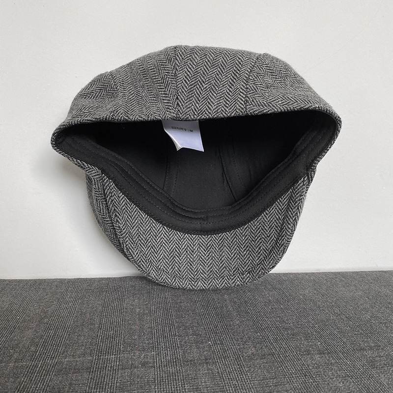 Mũ beret nam thu đông phong cách cổ điển  BR017