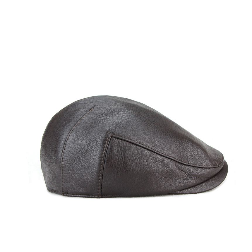 Mũ beret nam da cừu cao cấp WP2030