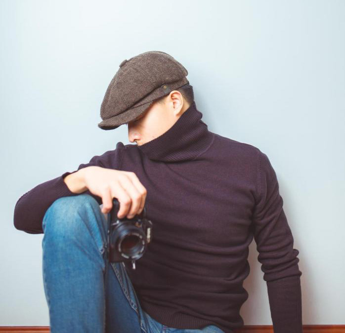 Mũ beret nam phong cách châu Âu BR015