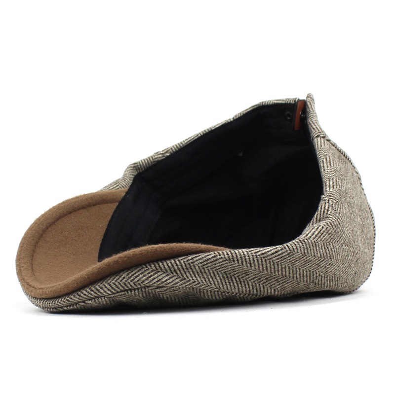 Nón beret nam phong cách thời trang BR039