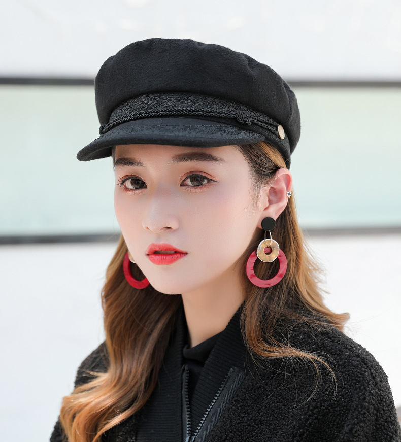 Mũ beret đẹp phong cách hải quân BR031