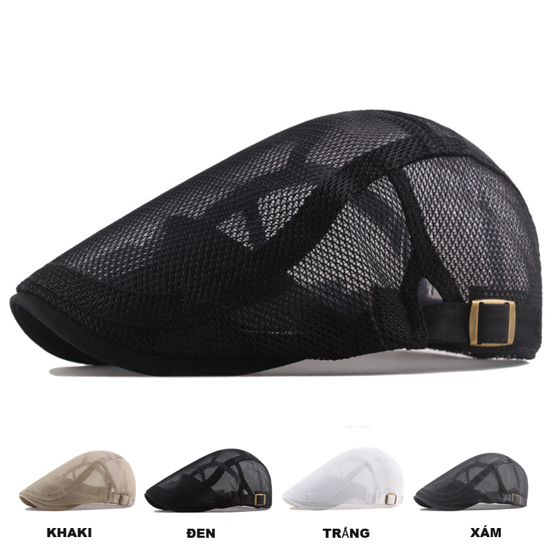 Mũ beret lưới mùa hè thoáng mát BR035
