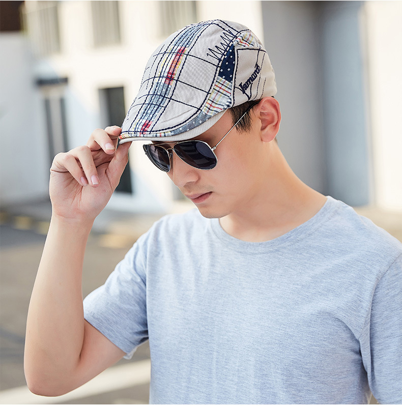 Mũ bere nam trẻ trung phong cách châu Âu BR059