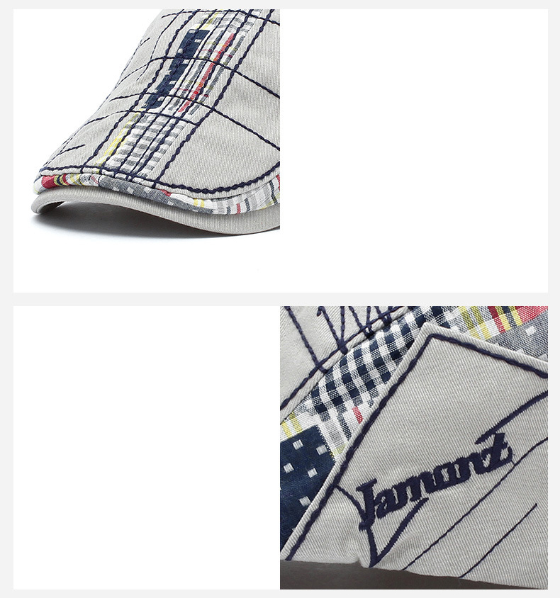 Mũ bere nam trẻ trung phong cách châu Âu BR059