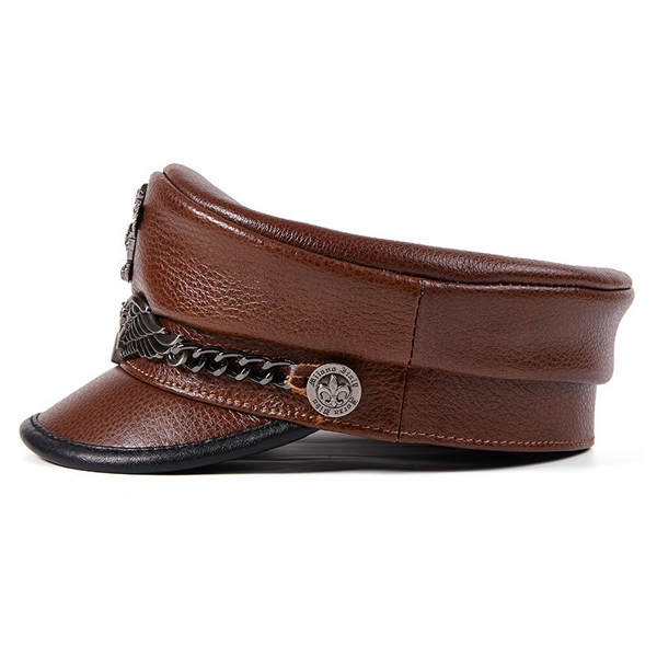 Mũ beret phong cách Hải Quân da thật BR026