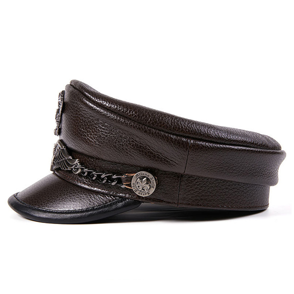 Mũ beret phong cách Hải Quân da thật BR026