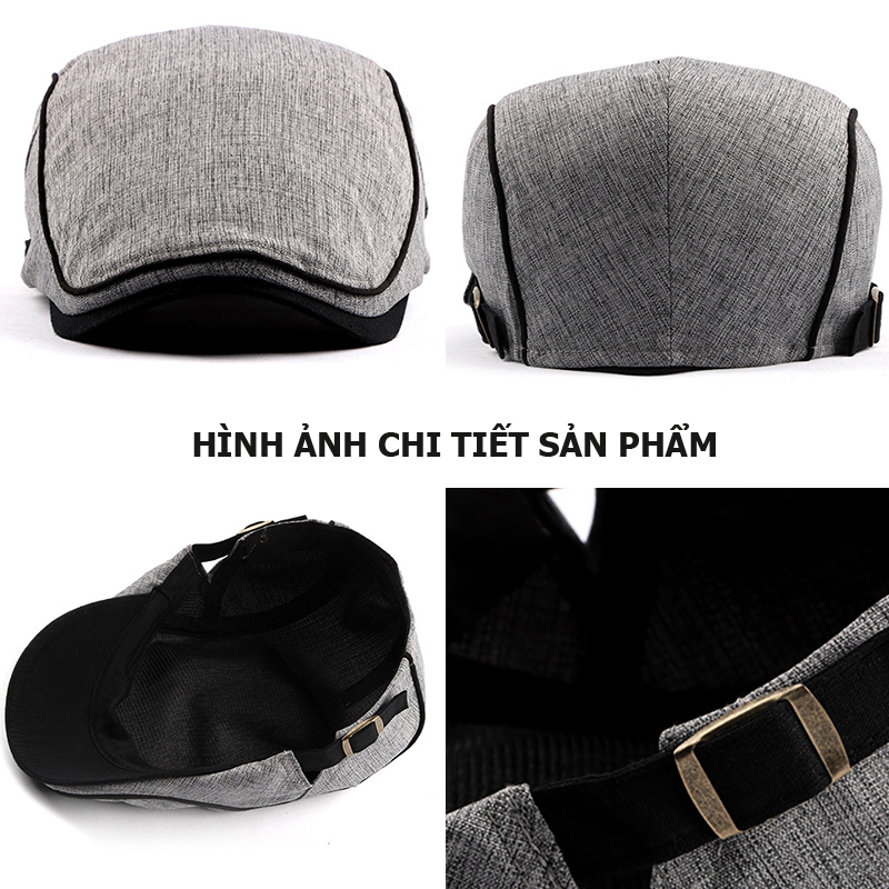 Mũ beret nam hè phong cách thời trang BR042