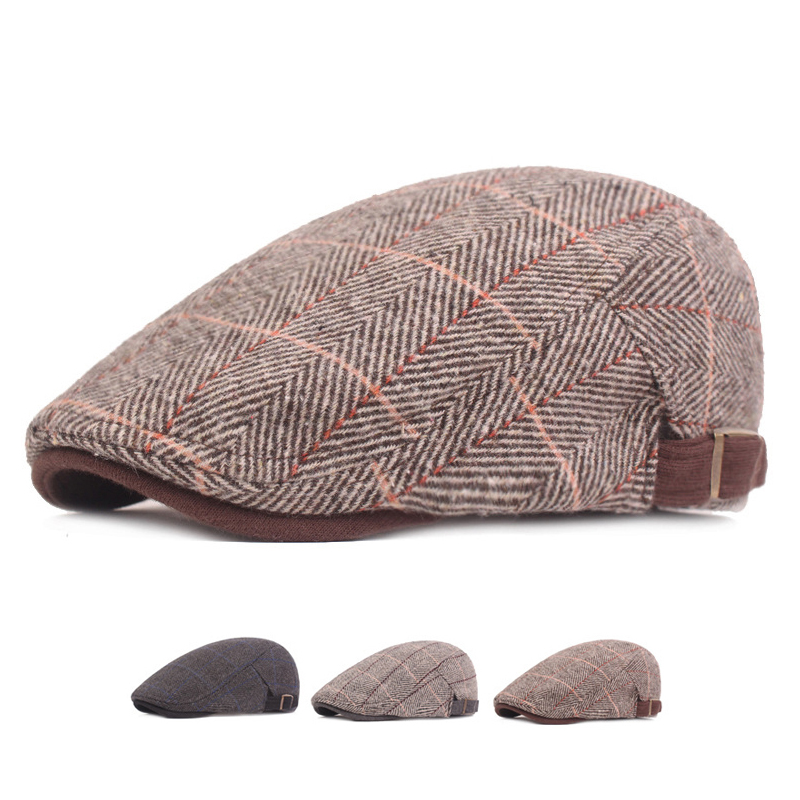 Mũ beret nam cao cấp phong cách Vintage BR034