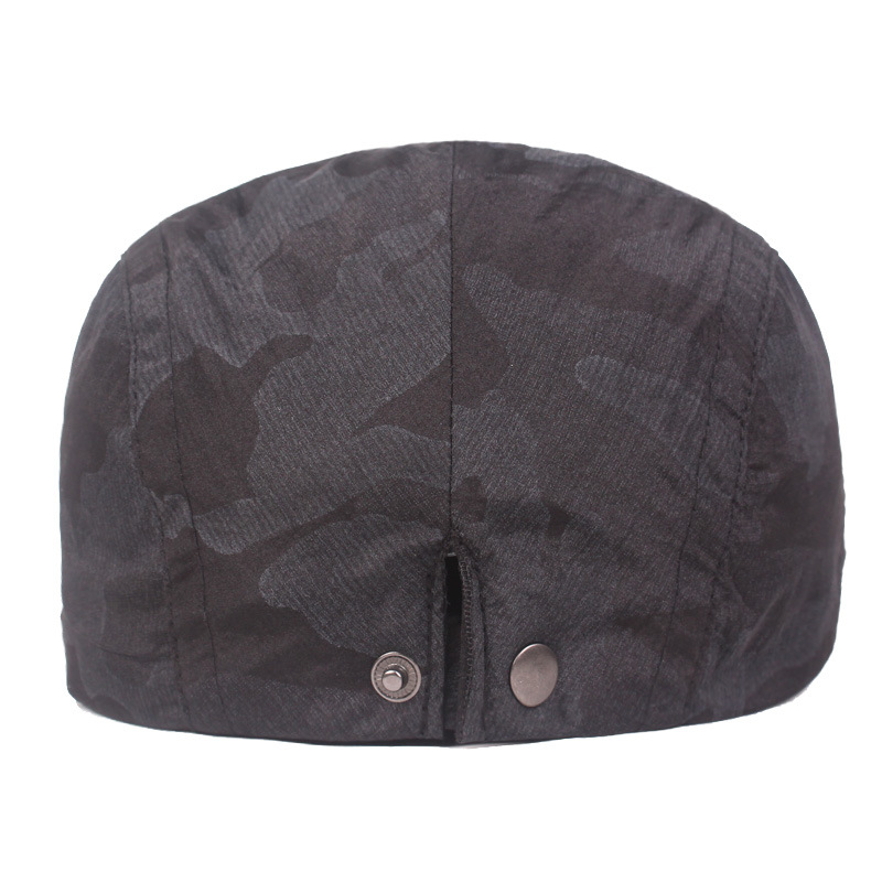 Mũ bere nam rằn ri vải gió 2 lớp BR066