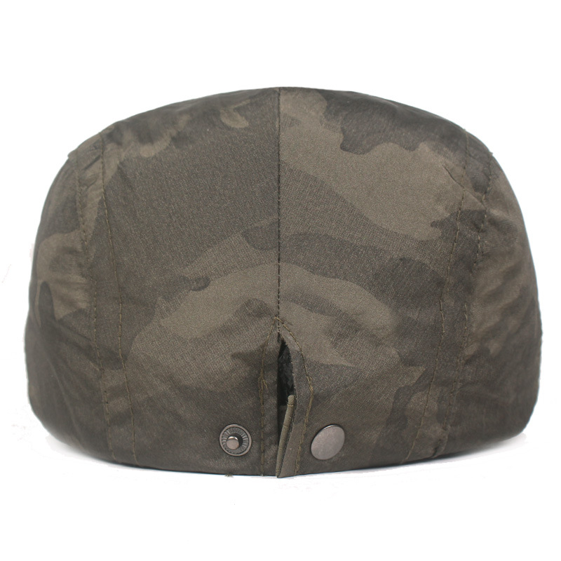 Mũ bere nam rằn ri vải gió 2 lớp BR066