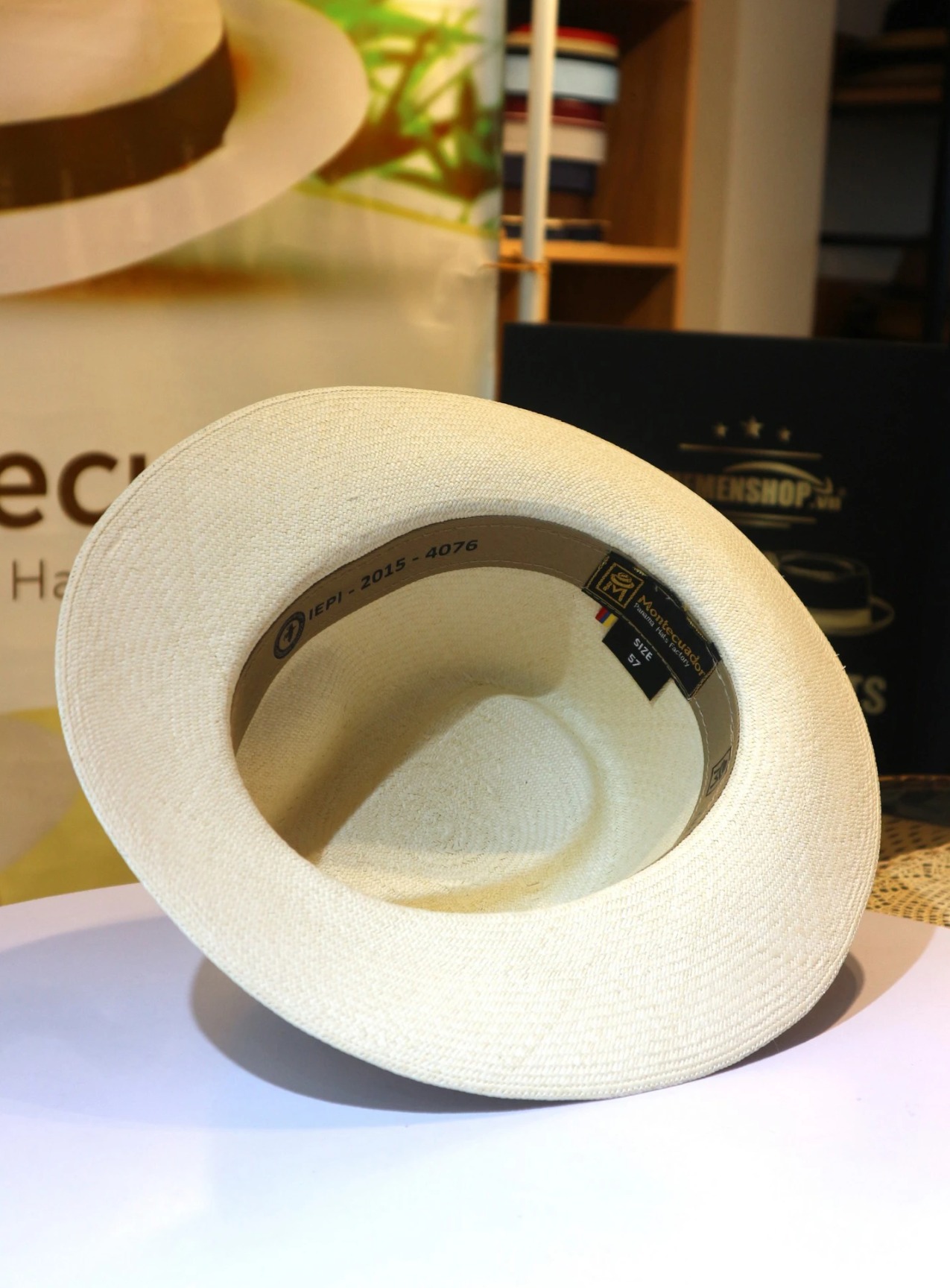 Mũ Panama Chính hãng - Made In Ecuador - PE09