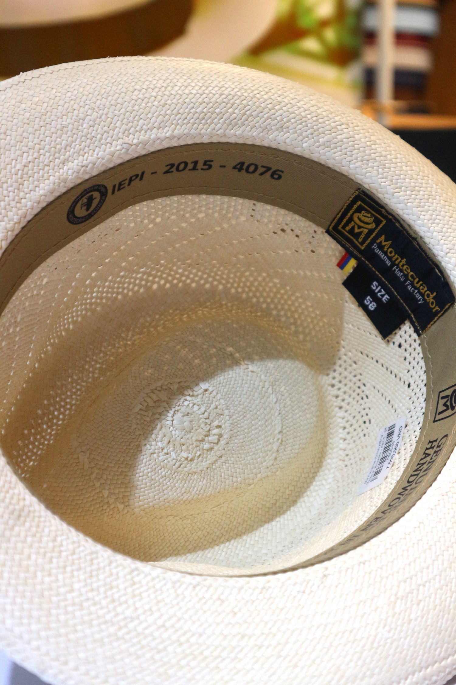 Nón Panama Chính Hãng - Made In Ecuador - PE10