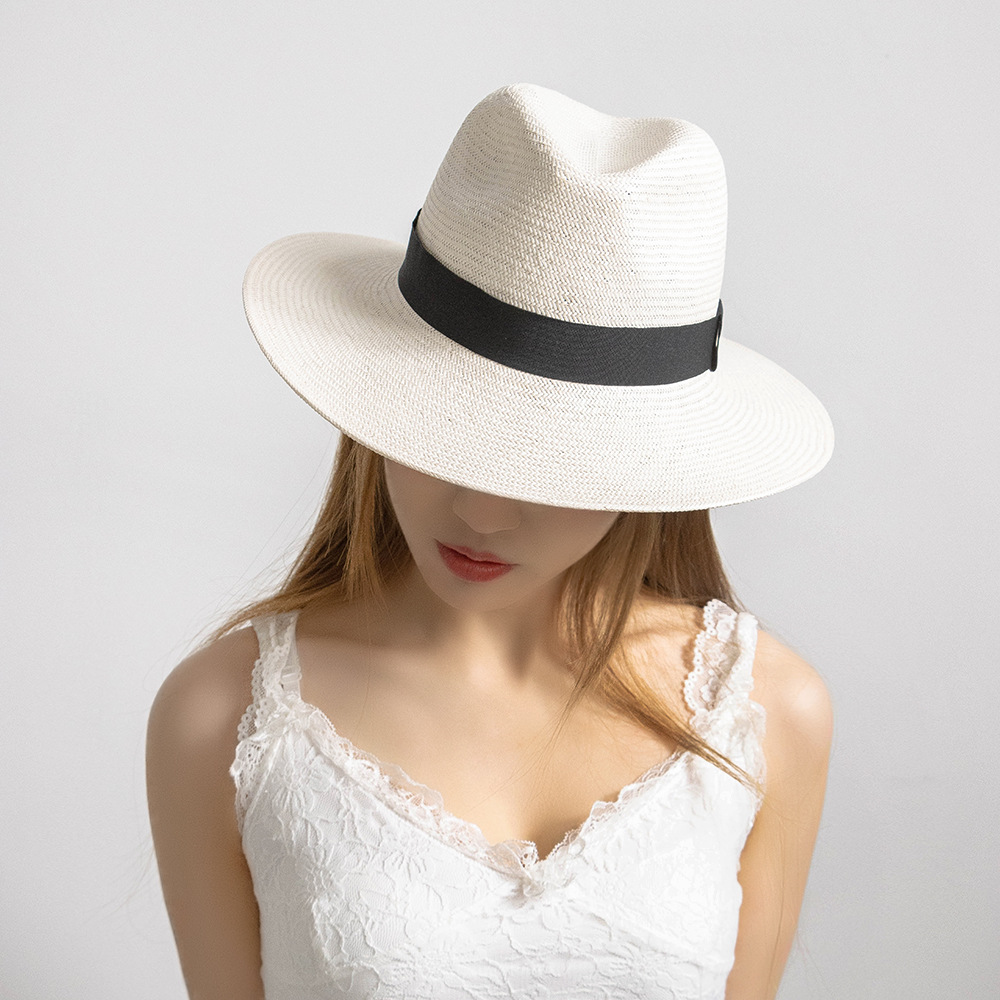 Mũ cói, mũ fedora cao cấp phong cách thời trang TMP02