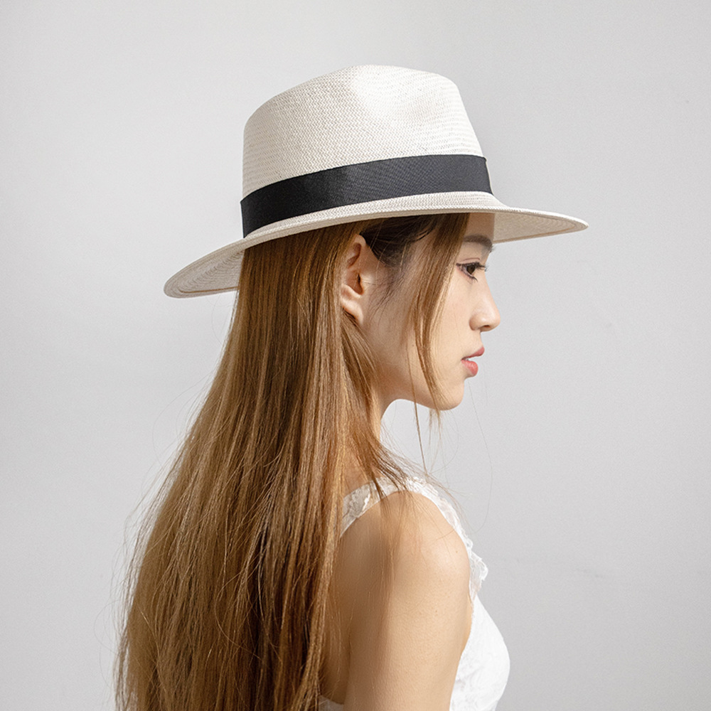 Mũ cói, mũ fedora cao cấp phong cách thời trang TMP02