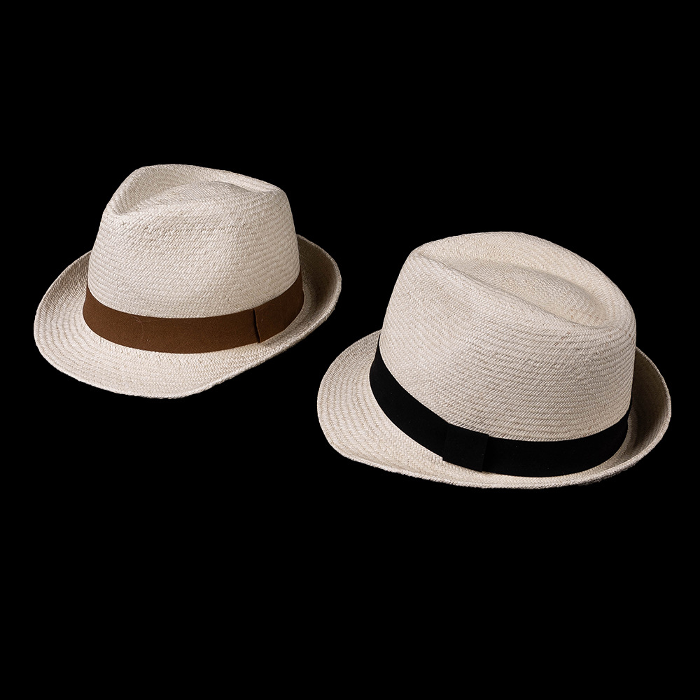 Mũ cói panama cao cấp vành nhỏ 4.5cm MP058
