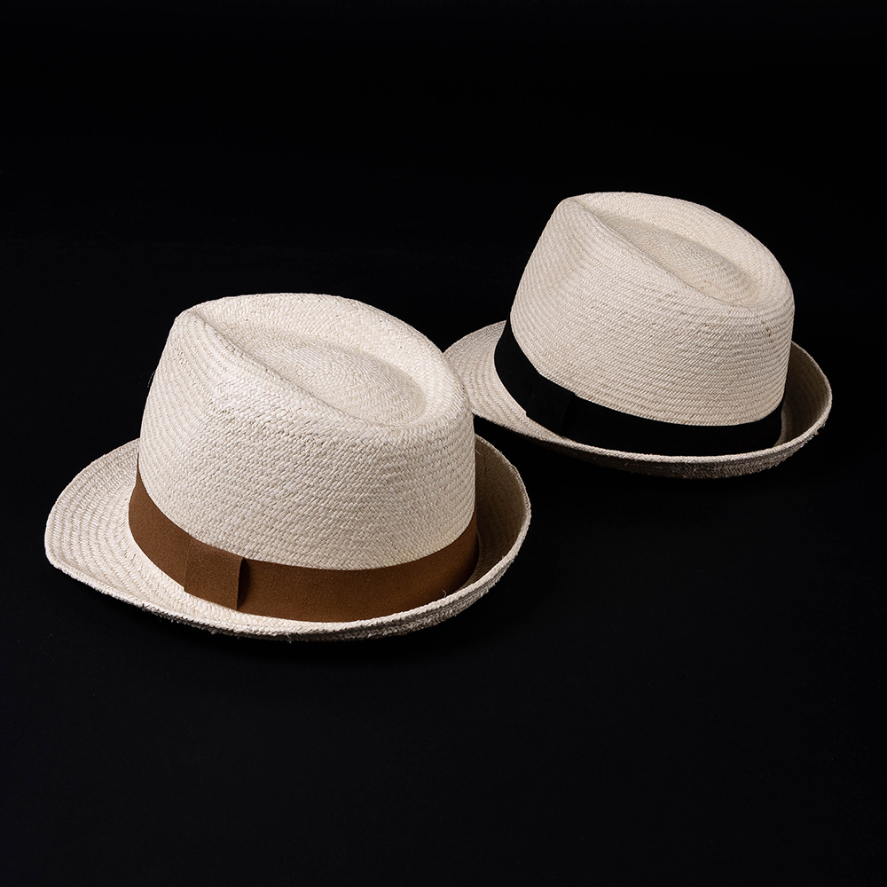 Mũ cói panama cao cấp vành nhỏ 4.5cm MP058