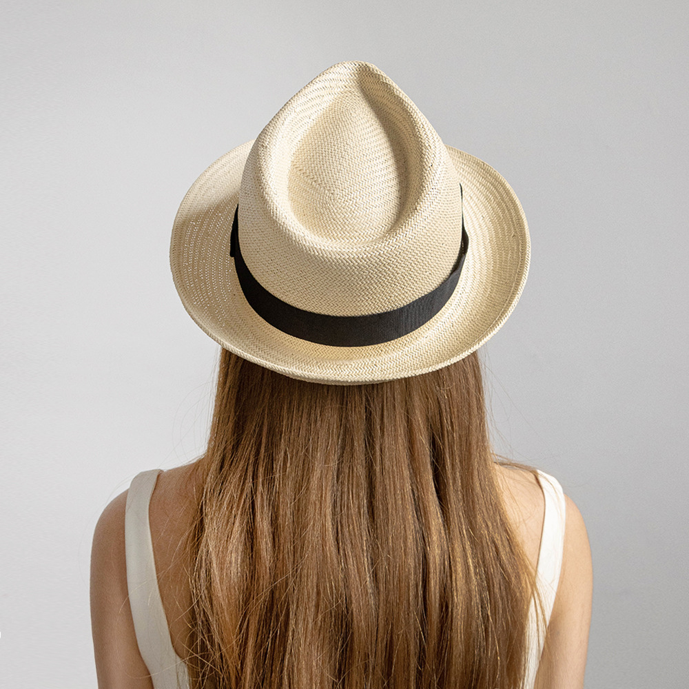 Mũ cói nam vành nhỏ phong cách cổ điển TMP01