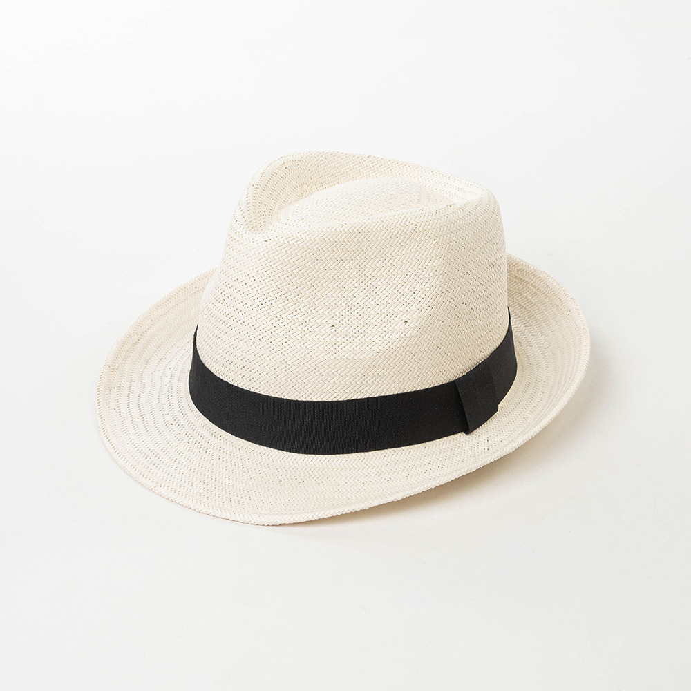 Mũ cói nam vành nhỏ phong cách cổ điển TMP01