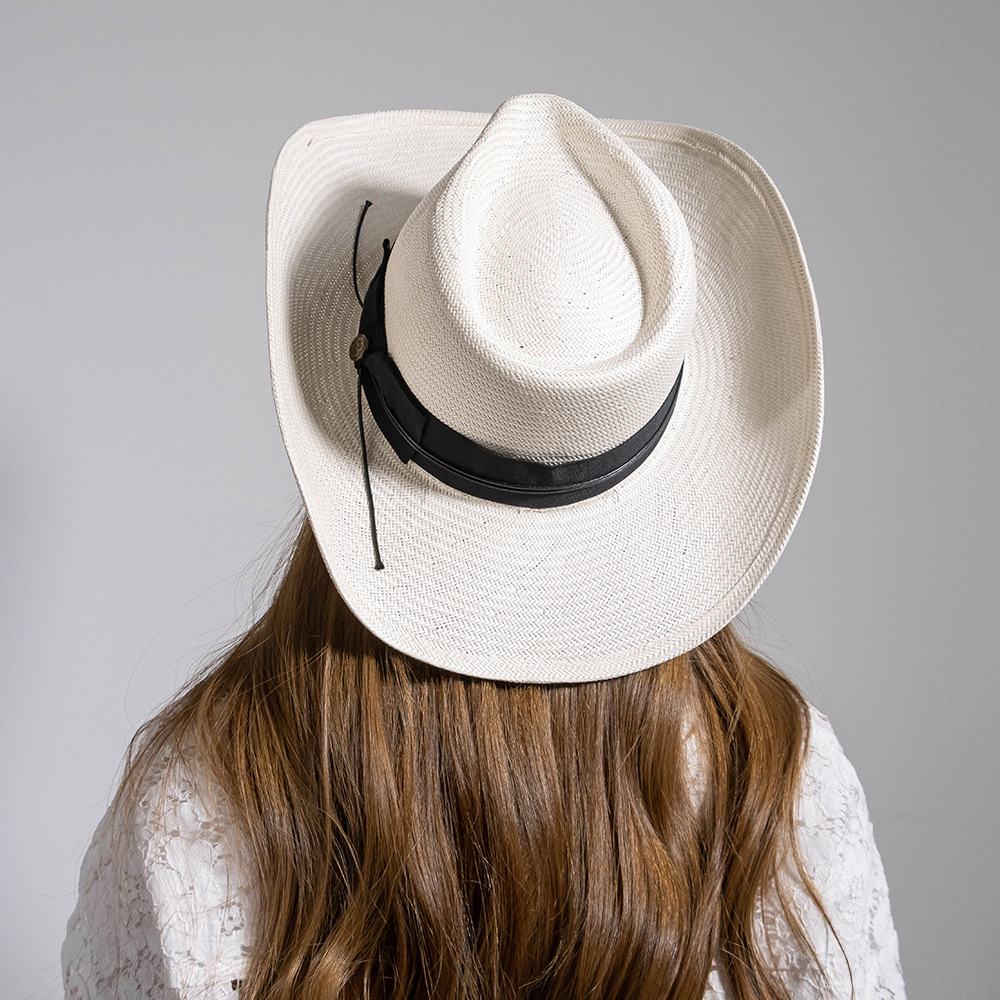 Mũ cói nam cao cấp phong cách cao bồi TMP03