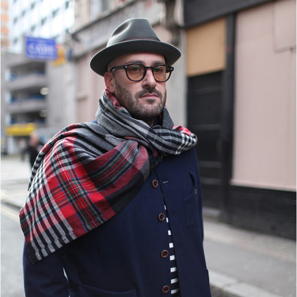 Mũ phớt nam lông cừu phong cách châu Âu MP008